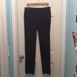 LAST CHANCE! WHBM black dress pants, size 6 long